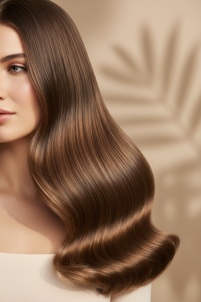 Cheveux longs brillants et forts – Neva BIO